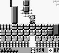 une photo d'Ã©cran de Garfield Labyrinth sur Nintendo Game Boy